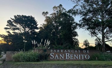 Lote 837m2- Barrancas de San Benito