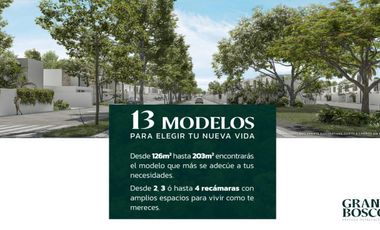 Venta, casa en GRAN BOSCO Conkal Yuc. Más de 15 amenidades.