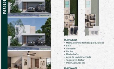 Venta, casa en GRAN BOSCO Conkal Yuc. Más de 15 amenidades.