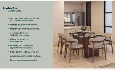 Venta, casa en GRAN BOSCO Conkal Yuc. Más de 15 amenidades.