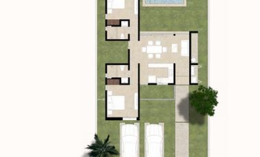 Casa en Venta en la Playa, San Crisanto, Yucatán