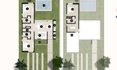 House for Sale in San Crisanto Beach, Sinanché, Yucatán