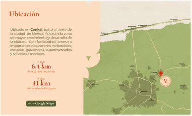 Terreno en Venta en Conkal, Mérida, Yucatán