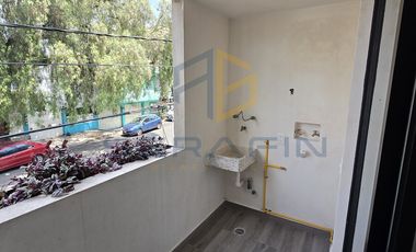 DEPARTAMENTOS CON ROOF GARDEN PRIVADO A 1 CALLE DE AV. STA. URSULA, COYOACAN