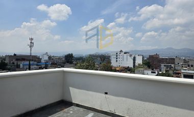 DEPARTAMENTOS CON ROOF GARDEN PRIVADO A 1 CALLE DE AV. STA. URSULA, COYOACAN