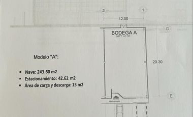 Bodega en parque sobre carretera a cancun