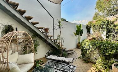 RENTA SIN MUEBLES CASA EN BARRIO DE LA CONCEPCION, COYOACAN