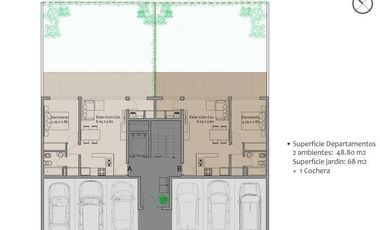 Departamento Frente Parque Lineal