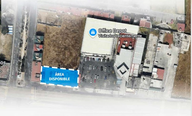Terreno comercial en Renta, Toluca