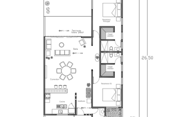Casa (2R) en Venta en Privada Kanan, Conkal