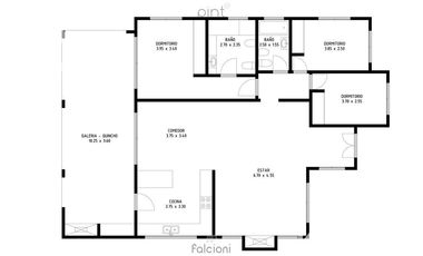 VENTA CASA DE 3 DORMITORIOS EN MIRALAGOS