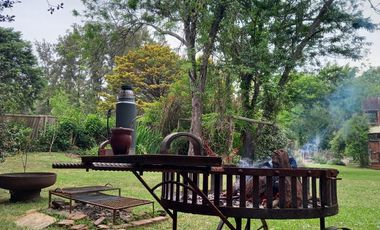 Las Chacras - Ing Maschwitz | ALQUILER DE VERANO | Encantadora Casa de Madera c/Hermoso Jardin