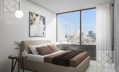 Departamento venta Santa Genoveva, 1 dormitorio, balcón y cochera opcional