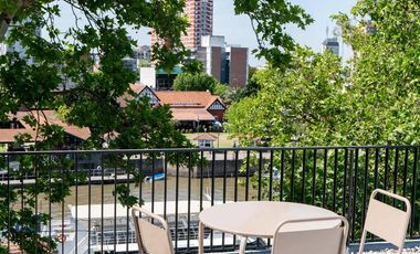 Tigre, venta 2 ambientes balcon terraza, parrilla, amenities