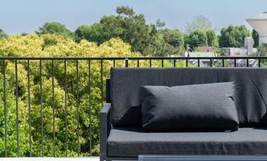 Tigre, venta 2 ambientes balcon terraza, parrilla, amenities