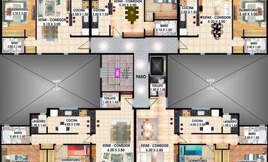 Departamento 3 amb. con cochera cubierta - Remedios De Escalada