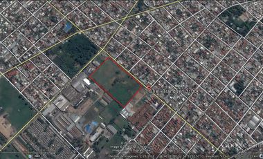 Unica fraccion en venta en el centro de San Justo, apta multiples destinos, construccion de edificio