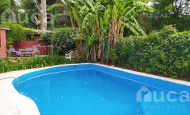 ALQ VERANO | CASA estilo RUSTICO c/Jardin y Pileta | La Bota, Ing. Maschwitz