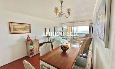 Higuerillas, Las Elenas, Vergara, Concón. Departamento de 3 dormitorios.