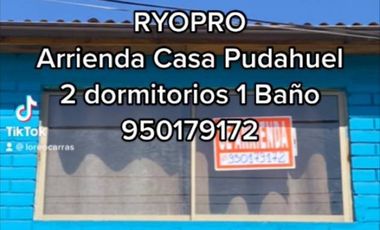VENTA  CASA PUDAHUEL SUR