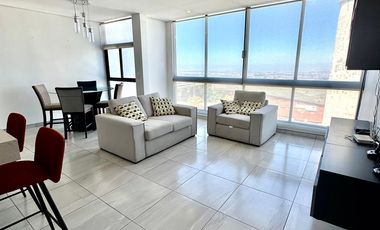 DEPARTAMENTO AMUEBLADO EN RENTA – TORRE SOLAR, COL. SOLER