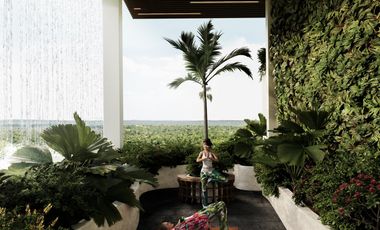 VENTA DE DEPARTAMENTO 1 RECAMARA PUERTO MORELOS, VISTA AL MAR