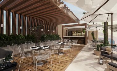 VENTA DE DEPARTAMENTO 1 RECAMARA PUERTO MORELOS, VISTA AL MAR