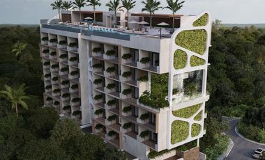 VENTA DE DEPARTAMENTO 1 RECAMARA PUERTO MORELOS, VISTA AL MAR