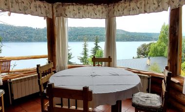 Casa en barrio privado Valle Escondido con costa de lago