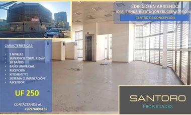 EDIFICIO EN ARRIENDO - IDEAL PREUNIVERSITARIO, COLEGIO, UNIVERSIDADES, ETC.