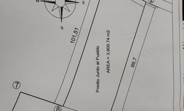 Terreno con Dos Frentes en Renta – Camino Real a San Felipe, Puebla