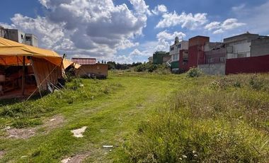 Terreno con Dos Frentes en Renta – Camino Real a San Felipe, Puebla