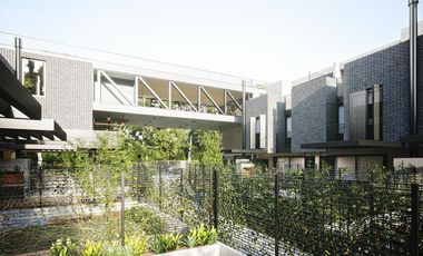 Venta casa 2 plantas con 2 dormitorios y terraza exclusiva en Fisherton