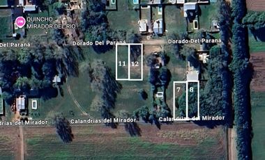 LOTE MIRADOR DEL RIO ARROYO SECO