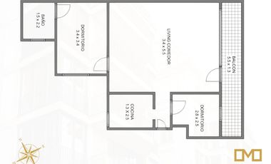 Departamento en Barrio Norte