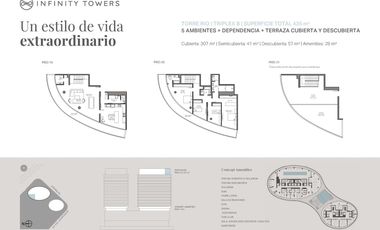 Departamento al rio - Triplex 5 ambientes con dependencia   Family   terraza - Vicente Lopez