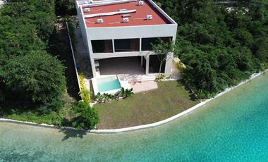 CASA EN VENTA MERIDA, YUCATAN COUNTRY CLUB, KANHA FRENTE AL LAGO, LISTA.