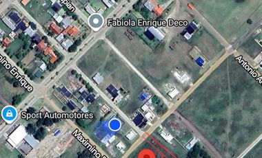 Terreno 12,50 x 38 con salida a 2 calles – Lucas González – 475 m² – u$s 16.500