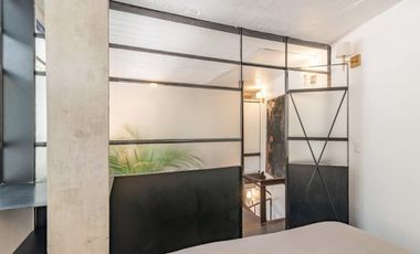 Departamento amueblado en renta  dos plantas, Nápoles, Benito Juarez  CDMX