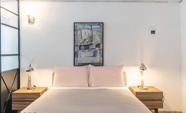 Departamento amueblado en renta  dos plantas, Nápoles, Benito Juarez  CDMX