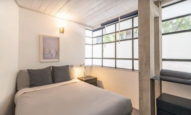 Departamento amueblado en renta  dos plantas, Nápoles, Benito Juarez  CDMX