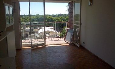 Vista al rio impecable mono ambiente piso 10º Rotonda de Acassuso