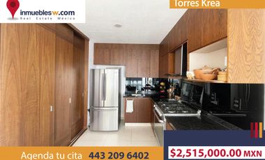 DEPARTAMENTO EN VENTA EN TORRES KREA, MORELIA