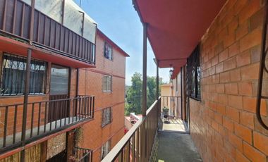 Buen departamento exterior cerca de la UNAM