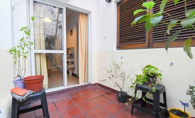 Departamento 2 ambientes con patio en Villa Crespo