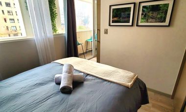 Departamento full amoblado en arriendo en Parque Almagro