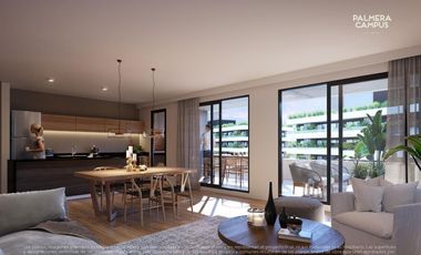 Exelente departamento en venta 2 ambientes ,PB con terraza| Palmeras Campus