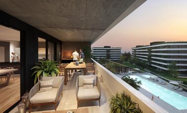 Exelente departamento en venta 2 ambientes ,PB con terraza| Palmeras Campus