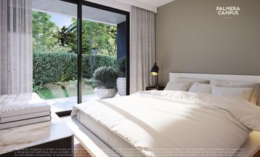 Exelente departamento en venta 2 ambientes ,PB con terraza| Palmeras Campus