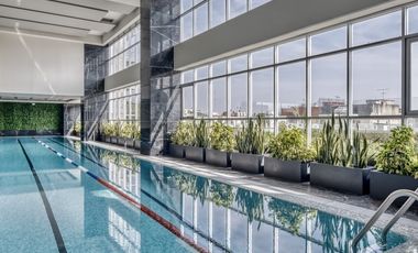 En renta departamento con espectacular vista en City Towers Green